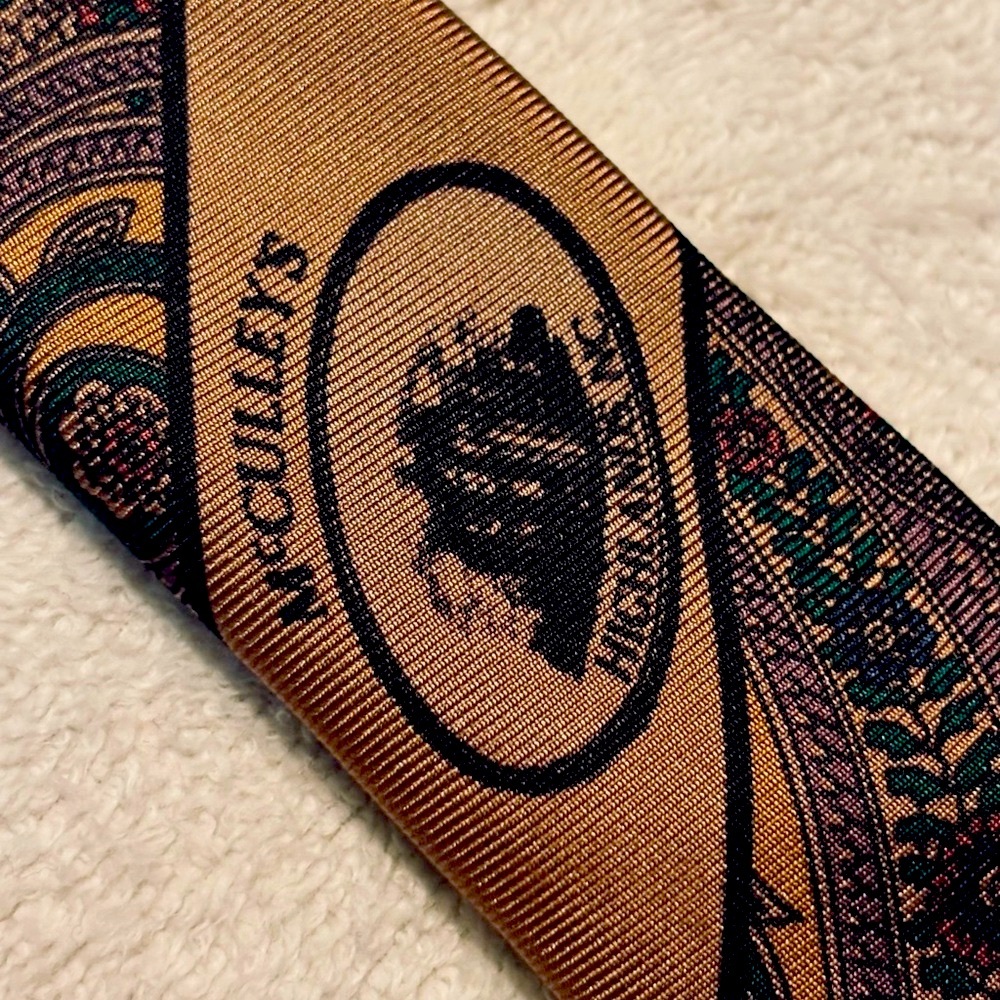 Brand New Stylish High Quality Floral Tie By McCullys - Picture 5 of 5